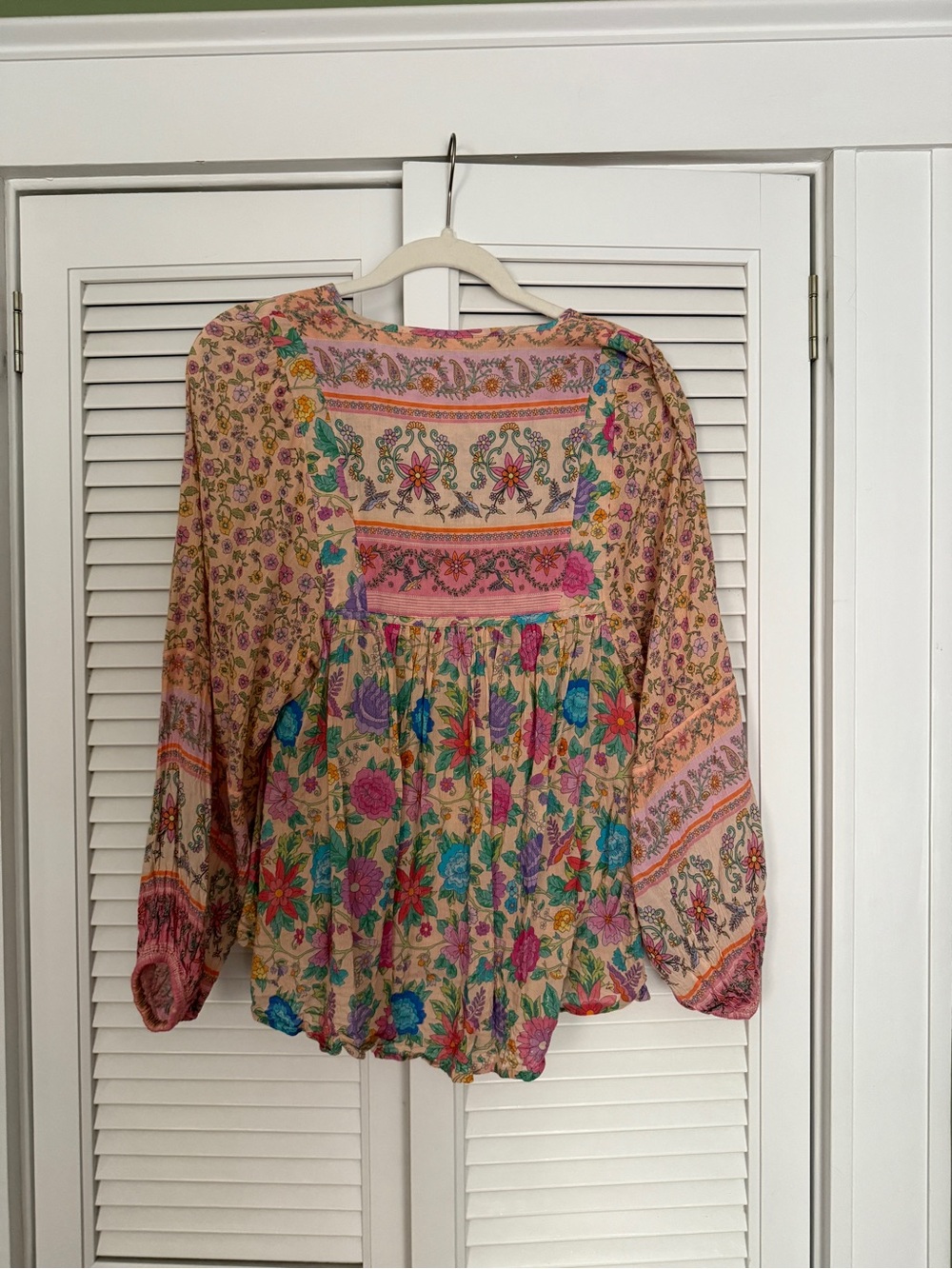 Spell Mossy Boho Spring Garden Blouse - Picture 5 of 5